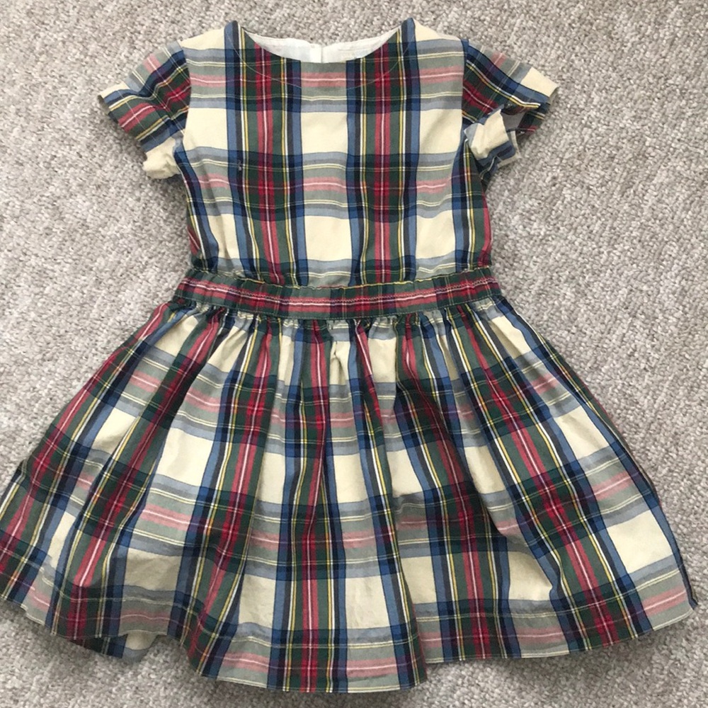 Crewcuts plaid dress